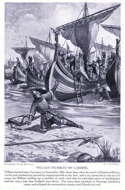 William Stumbles on Landing, 1920
